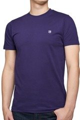 Kedar purple t-shirt with logo on chest